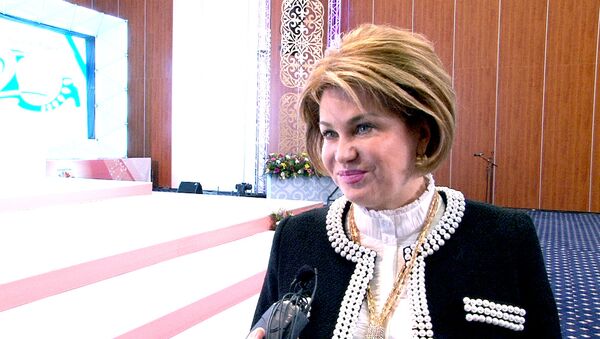 Наталья Коржова на съезде женщин Казахстана - Sputnik Казахстан