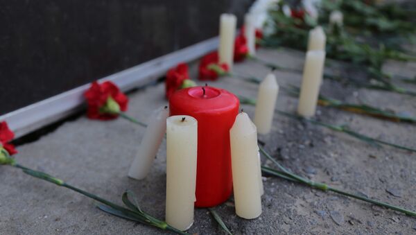 Траур по погибшим в результате теракта в Актобе - Sputnik Казахстан