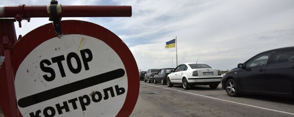 Граница, КПП. Архивное фото - Sputnik Казахстан