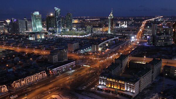 Виды ночного города - Sputnik Казахстан