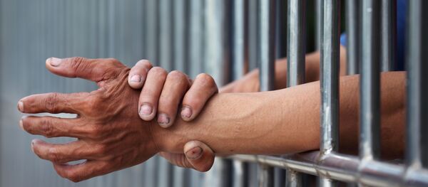 Заключенный за решеткой Заключенный за решеткой - Sputnik Казахстан