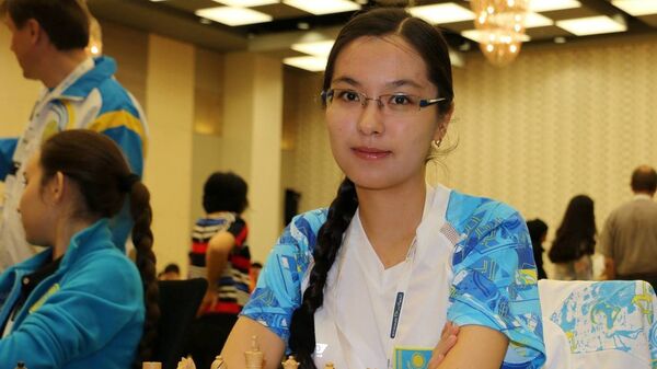 Казахстанская шахматистка Динара Садуакасова - Sputnik Казахстан