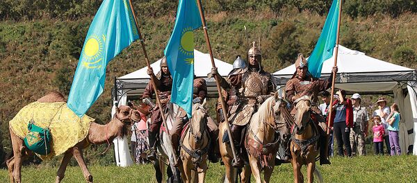 Участники фестиваля Улы Дала Рухы - Sputnik Казахстан