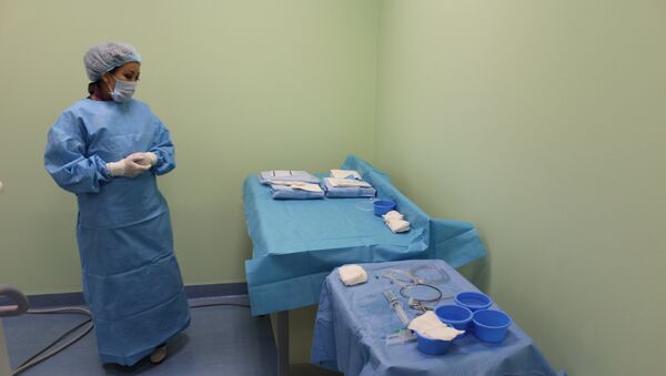 Национальный Научный Медицинский Центр Астаны. Подготовка к операции на сердце - Sputnik Казахстан