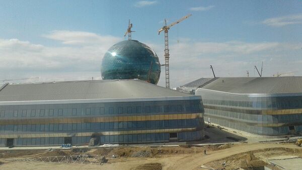 Строительство павильонов для выставки ЭКСПО-2017 - Sputnik Казахстан
