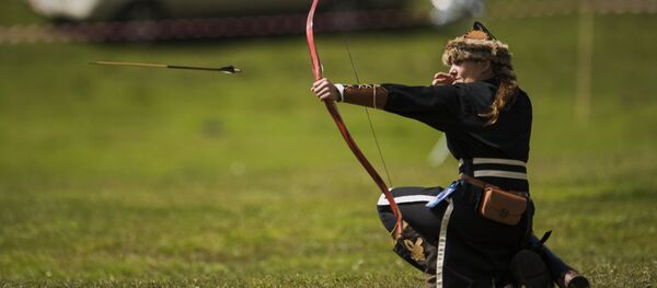 Девушки на играх кочевников - Sputnik Казахстан