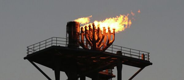 Газовый факел  - Sputnik Казахстан