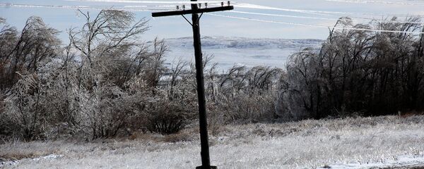 Архивное фото линии электропередач - Sputnik Казахстан