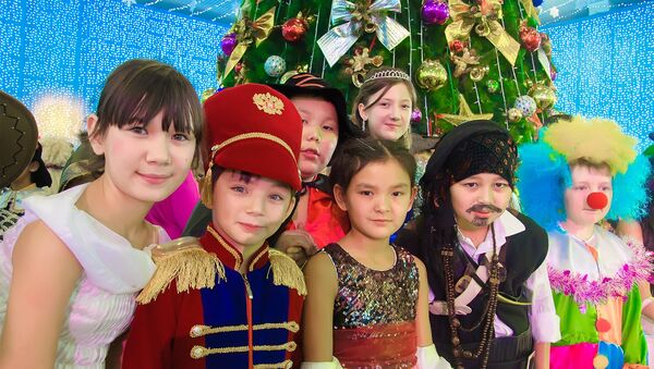 Астанадағы Президент шыршаға шақырылған балалар, архивтегі фото - Sputnik Қазақстан