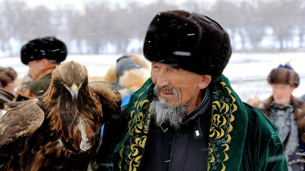Республиканское соревнование кусбеги Сонар-2015 - Sputnik Казахстан