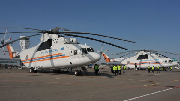 вертолет Казавиаспаса - Sputnik Казахстан