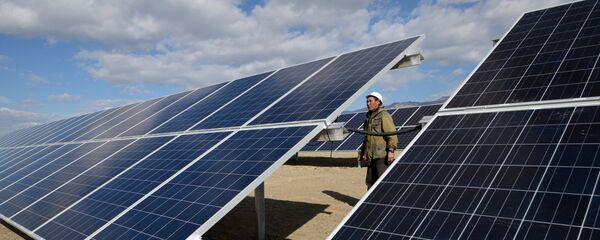 Күн батареялары - Sputnik Қазақстан