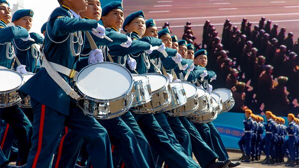Военный парад в Астане 07.05.2015 - Sputnik Казахстан