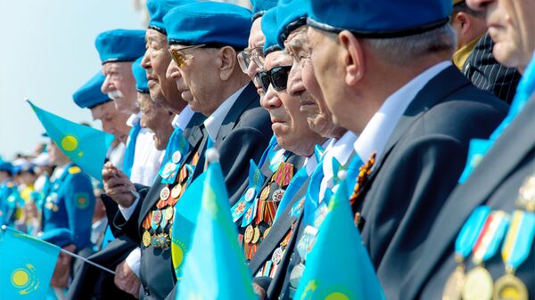 Военный парад в Астане 07.05.2015 - Sputnik Қазақстан