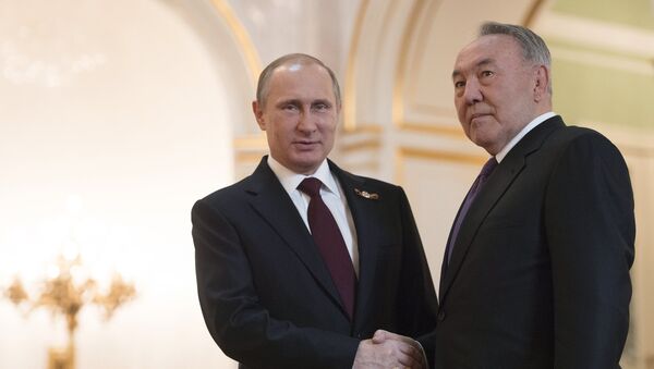 Владимир Путин и Нурсултан Назарбаев - Sputnik Казахстан