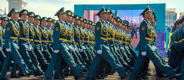 Архивное фото военнослужащих РК Архивное фото военнослужащих РК - Sputnik Казахстан