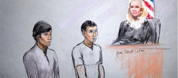 Қазақстандық студенттер Азамат Тәжияқов пен Дияс Қадырбаев - Sputnik Қазақстан