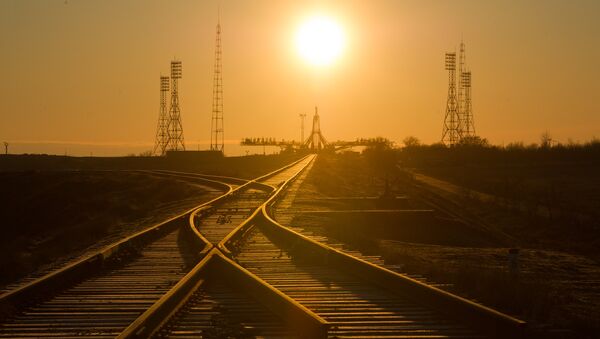 Архивное фото ракеты на космодроме Байконур - Sputnik Казахстан