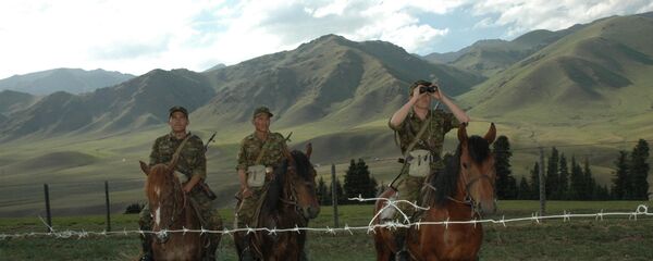 Пограничники, граница - Sputnik Казахстан