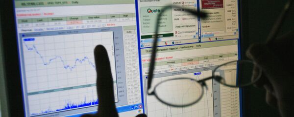 график биржа торги - рекадр график биржа торги - рекадр - Sputnik Казахстан