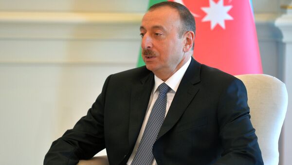 Президент Азербайджана Ильхам Алиев. Архивное фото - Sputnik Казахстан