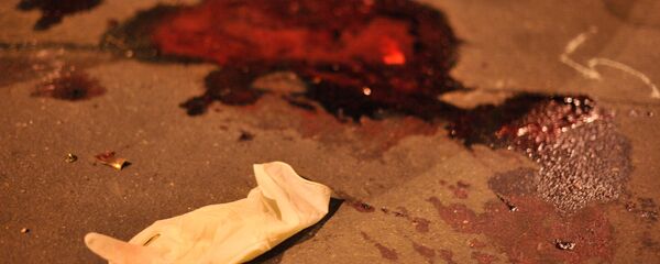 Кровь на земле, иллюстративное фото - Sputnik Казахстан