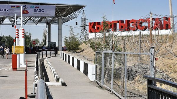 Граница между Казахстаном и Киргизией - Sputnik Казахстан
