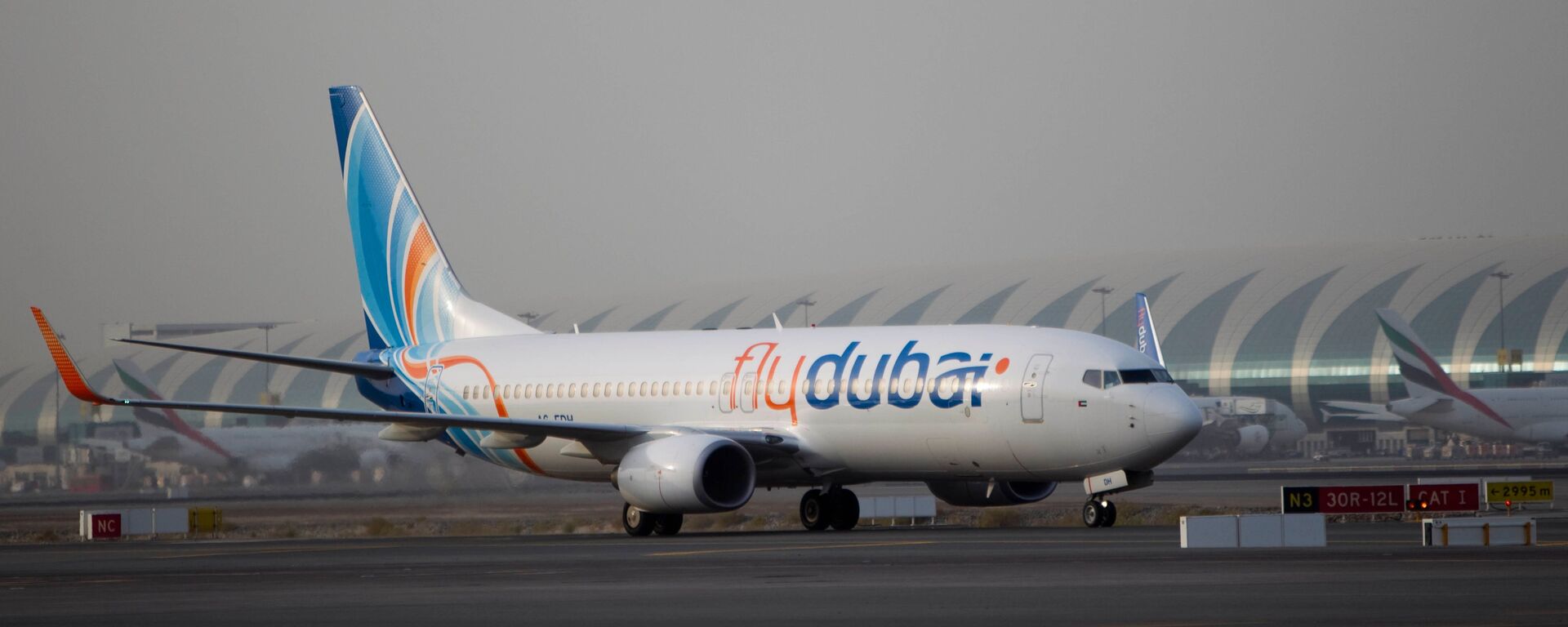 самолет Flydubai  - Sputnik Казахстан, 1920, 30.09.2026
