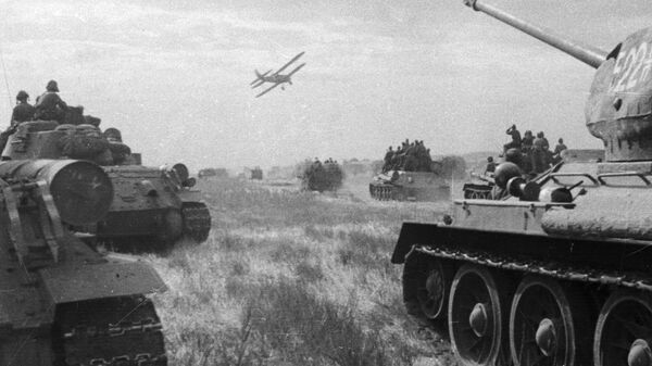 СОВЕТСКИЕ ТАНКИ АЭРОПЛАН ВОЙНА ЯПОНИЯ - Sputnik Казахстан
