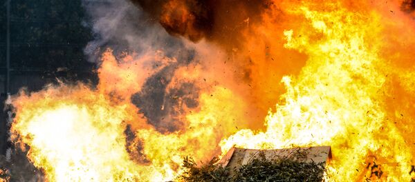 Взрыв. Архивное фото - Sputnik Казахстан