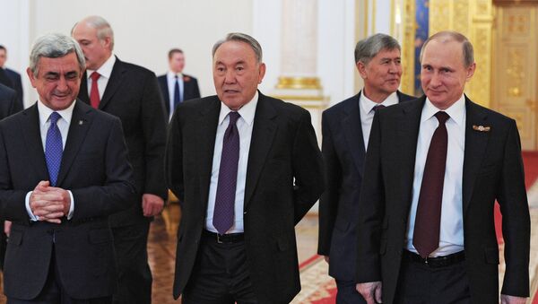 Главы государств ЕАЭС - Sputnik Казахстан
